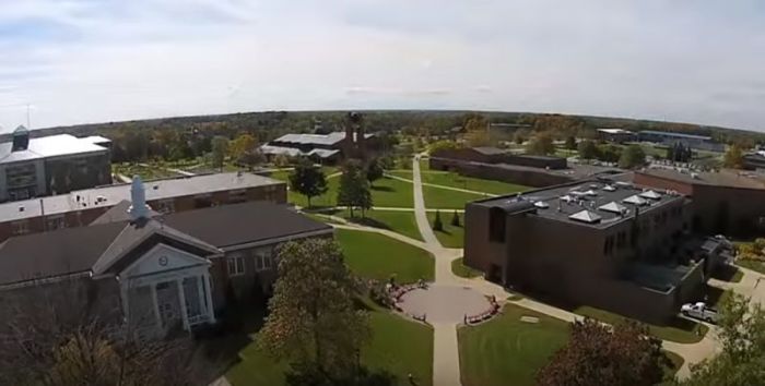 Taylor University in Upland, Indiana.