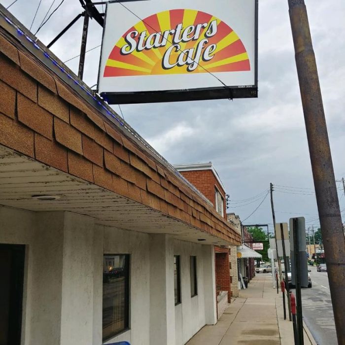 Starters Cafe in Cheviot, Ohio.
