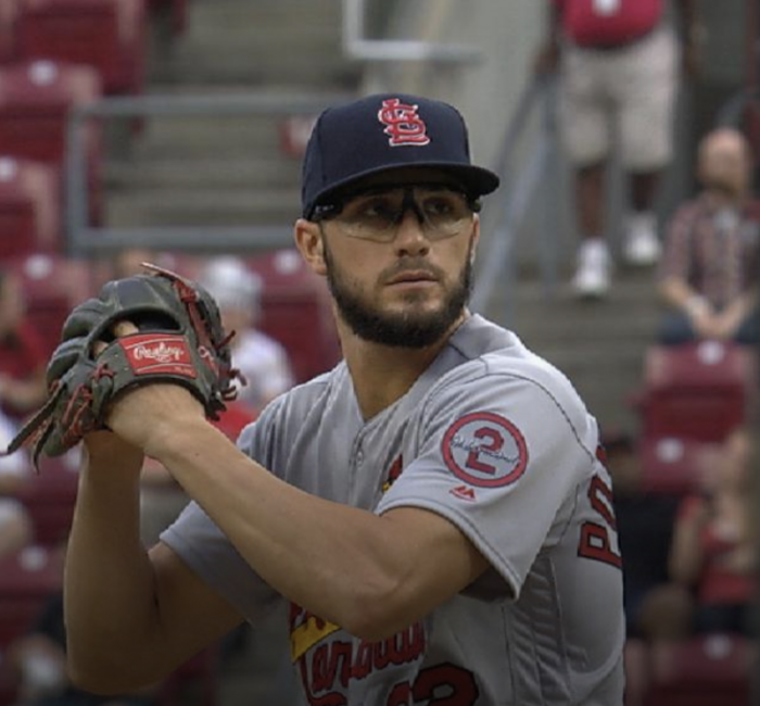 Daniel Poncedeleon pitches 7-inning no hitter for the Saint Louis Cardinals Monday night, July 23, 2018.