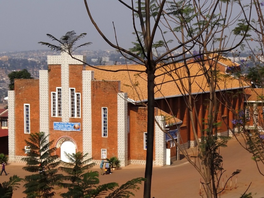 Sainte-Famille Church in Kigali, Rwanda.