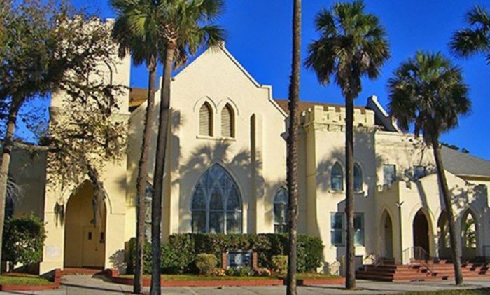 First United Methodist Church of St. Augustine, Florida.