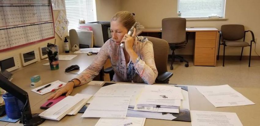 Town clerk Laurel "Sherrie" Eriksen of Root, New York.
