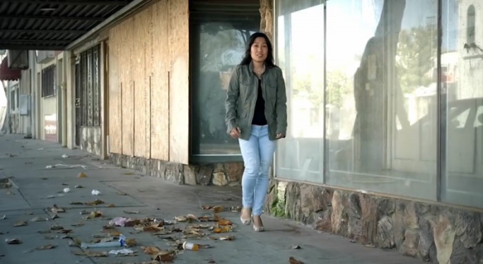 Republican congressional candidate Elizabeth Heng in an ad for her campaign, May 31, 2018.