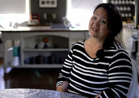 A Norwegian mother named Inez speaks with BBC in the