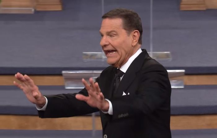 Kenneth Copeland, of Kenneth Copeland Ministries preaches last week on healing.