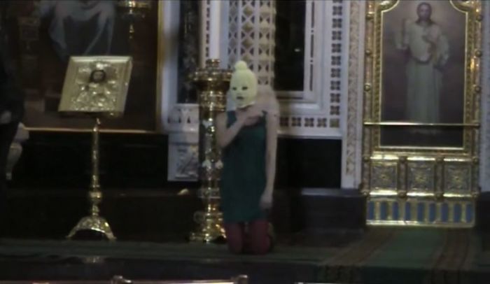 Pussy Riot's 'Punk Prayer' video in 2012.