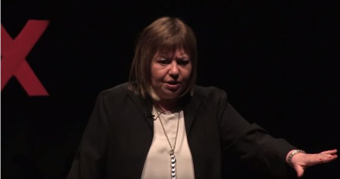 Gail Dines gives a TedX talk on growing up in a pornified culture in 2015.
