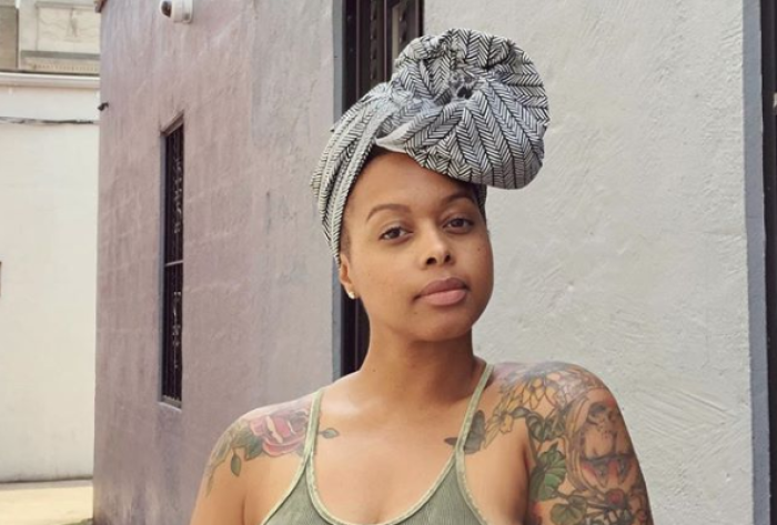 Singer Chrisette Michele post photo of herself after beating depression, August 7 2018.