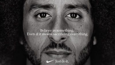 Nike's new controversial ad campaign.