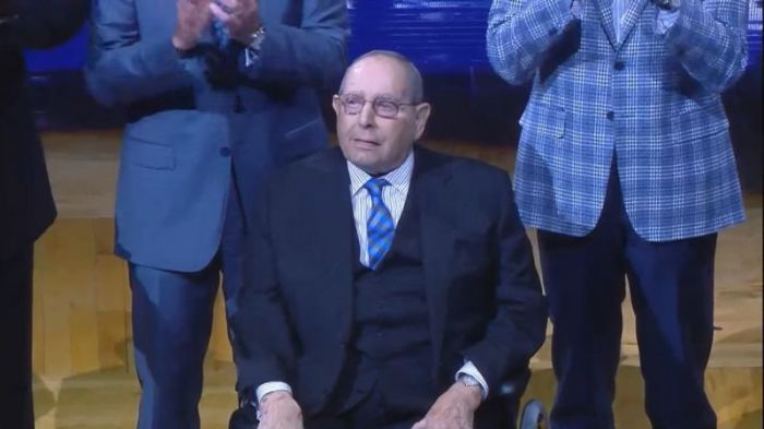 Richard DeVos hailed by The Orlando Magic for his accomplishments and contributions on March 29, 2016.