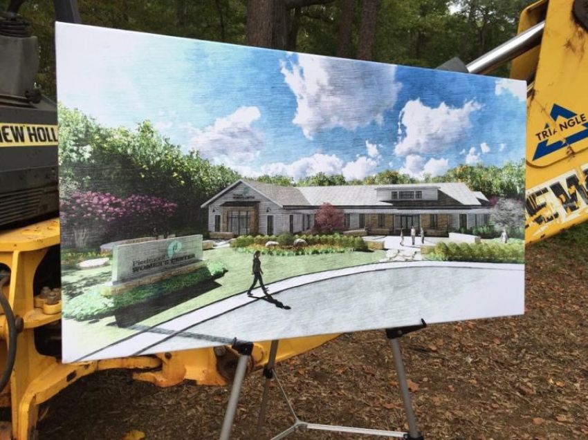 Artist's rendering of Piedmont Women's Center's new location.