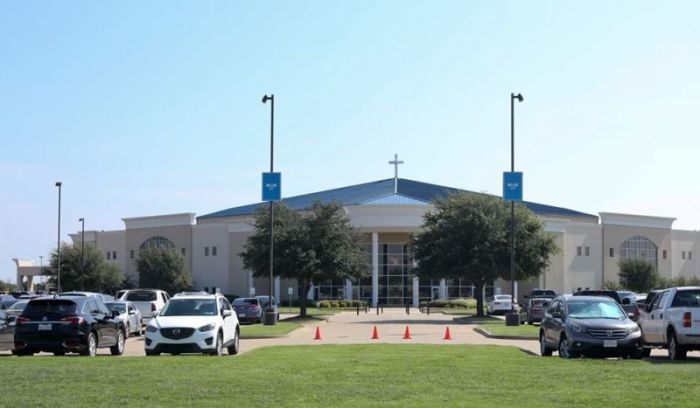 Crossroads Christian Church in Grand Prairie, Texas.