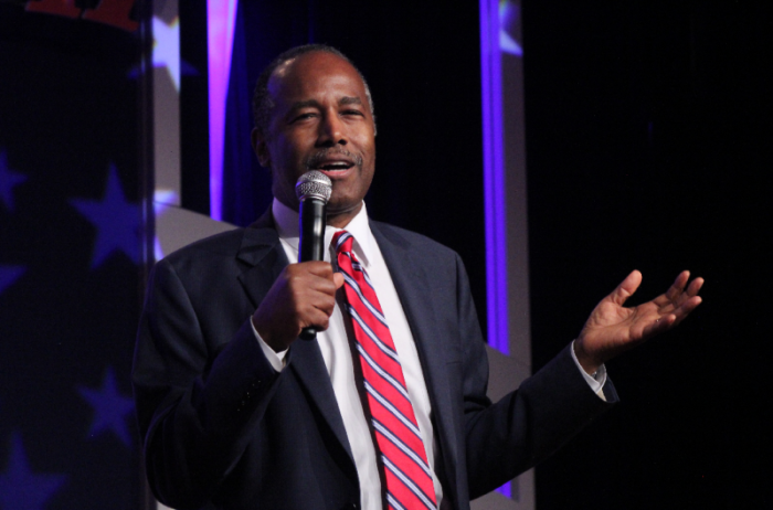 Secretary of Housing and Urban Development Dr. Ben Carson speaks at the Family Research Council's annual Values Voters Summit at the Omni Shoreham Hotel in Washington, D.C. on Sept. 21, 2018.