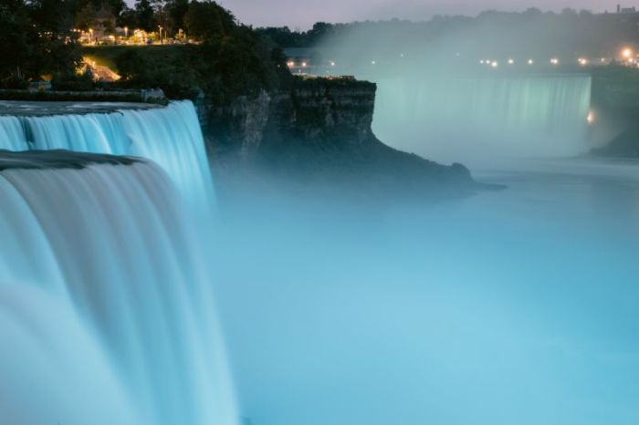 The wondrous Niagara Falls.