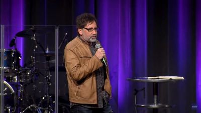 Brian Zahnd, author, founder and lead pastor of Word of Life Church in St. Joseph, Missouri, in an October 23, 2017.