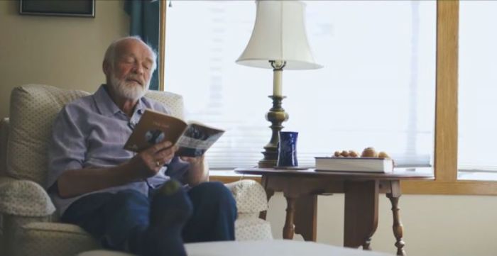 A look on the life of author Eugene Peterson in a video published on August 30, 2016.
