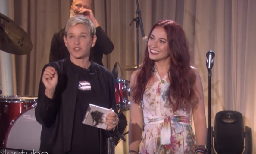 Lauren Daigle made her debut on "The Ellen Show" and performed "Still Rolling Stones" from her album, "Look Up Child," Oct 24, 2018.