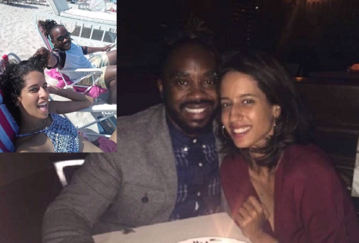 Victor S. Couzens, senior pastor Inspirational Baptist Church located in Cincinnati, Ohio, appears in these photos with Andrea Garrison. Garrison alleges they engaged in long-term sexual relationship. The main photo she says shows them on her birthday in 2017 while the inset photo shows them together in Miami, Fla., in the summer of 2018.