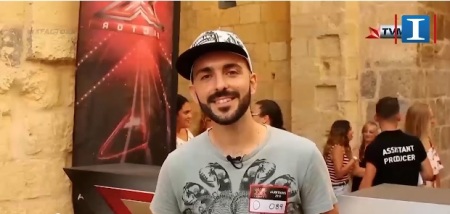 Matthew Grech speaks before his audition on "X Factor Malta," which was televised on Oct. 21, 2018.