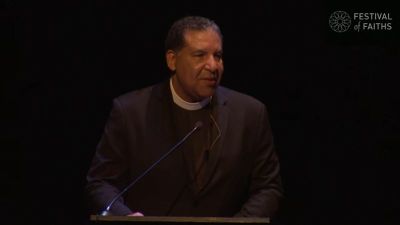 The Rev. Alvin Herring, executive director of Faith in Action, speaking on June 30, 2016.
