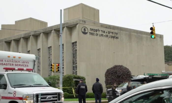 Eleven people were killed at the Tree of Life synagogue in Pittsburgh, Oct. 27, 2018.