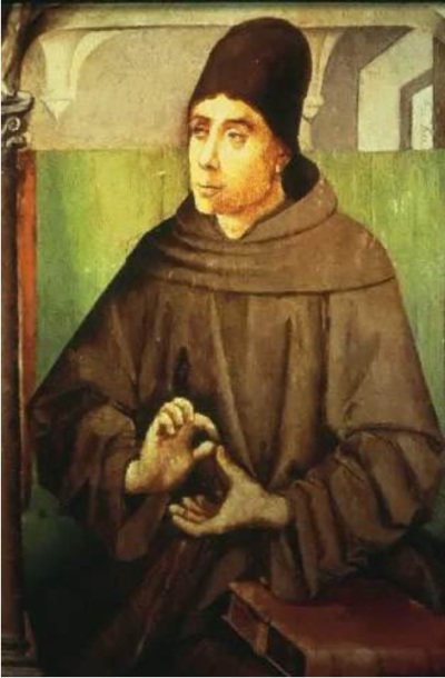 John Duns Scotus (c.1270-1308), a noted Franciscan monk and Catholic theologian who championed the idea that the Virgin Mary was born sinless.