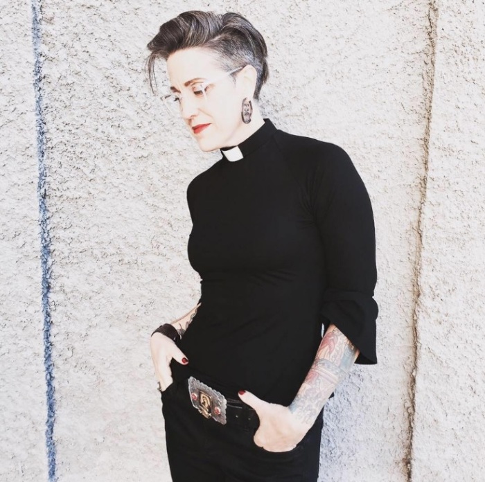 Controversial Lutheran pastor and author Nadia Bolz-Weber.