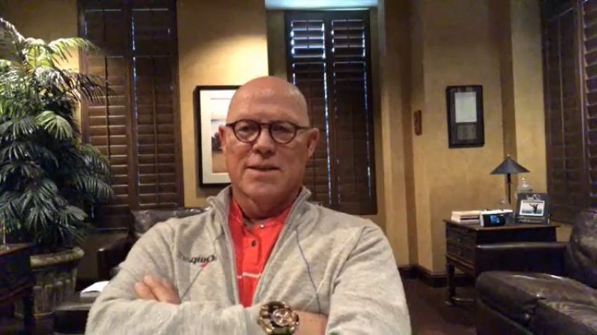 Hank Hanegraaff of the "Bible Answer Man" program gives a health update on Facebook on November 8, 2018.