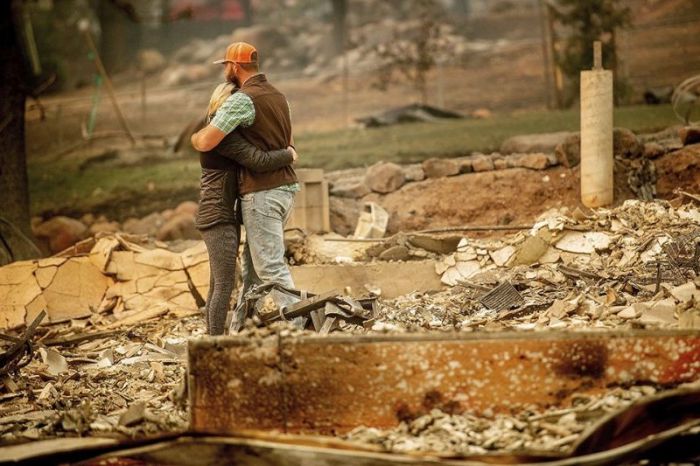 California's 'Camp Fire' has destroyed nearly 9,000 homes and forced at least 52,000 people to evacuate.