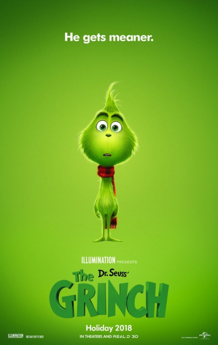 'The Grinch' hit theaters Nov 9, 2018.