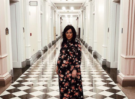 Kari Jobe at the white house, Nov. 15, 2018.