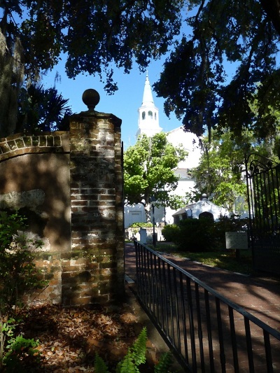 Parish Church of St. Helena, an Anglican congregation in Beaufort, South Carolina. 