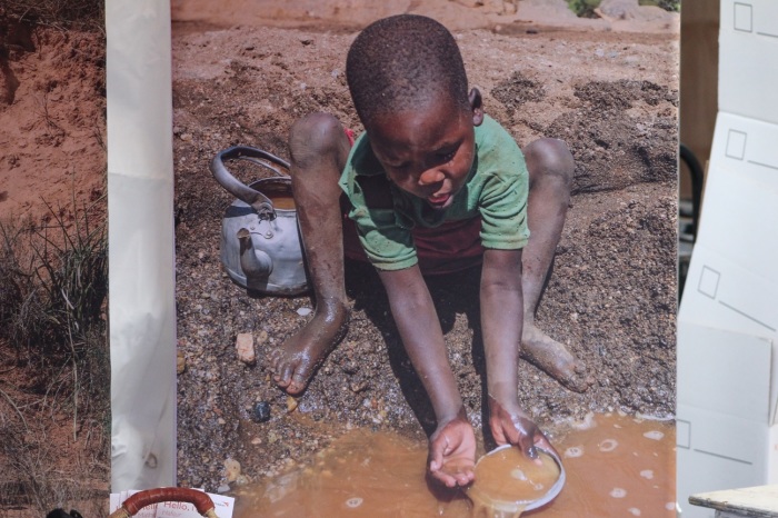 Cheru, (pictured) whose story was promoted at World Vision's interactive pop-up shop in Bryant Park, New York City on Monday November 26, 2018, now has clean water.