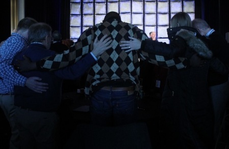 Participants pray at the 100 Cities Summit hosted by Movement Day at the Museum of the Bible in Washington, D.C. on Nov. 29, 2018. | (PHOTO: THE CHRISTIAN POST)