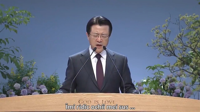 The Rev. Oh Jung-hyun of Sarang Church in South Korea in this 2016 video.
