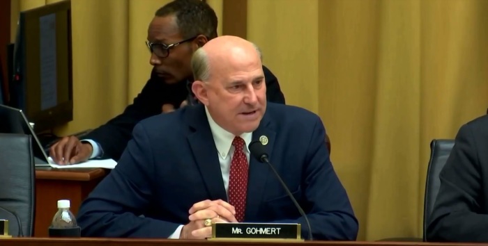 Republican Congressman Louie Gohmert of Texas speaking at a House Judiciary Committee meeting on Tuesday, December 11, 2018. 