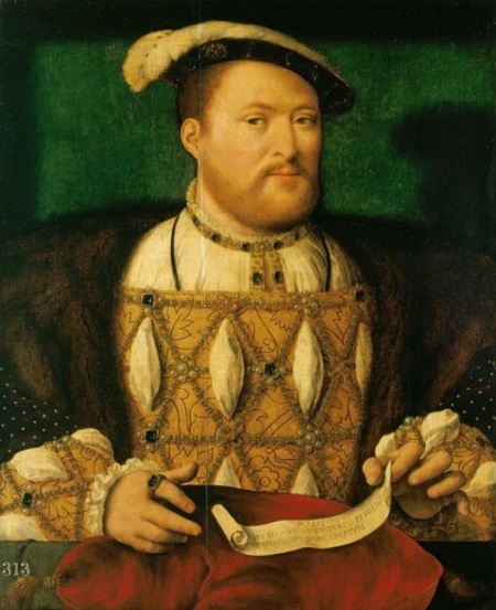 King Henry VIII of England.