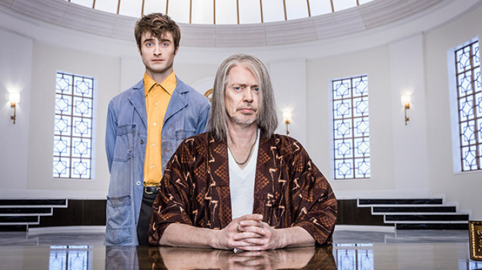 Daniel Radcliffe is an angel and Steve Buscemi is God in the new series Miracle Workers premiering February 12 on TBS, Dec 6, 2018