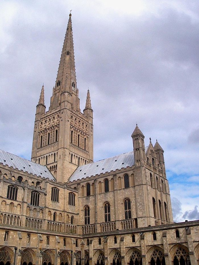 Norwich Cathedral in this January 2007 photo.