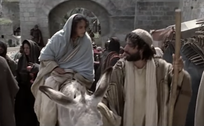 A scene from 'The Nativity Story' 