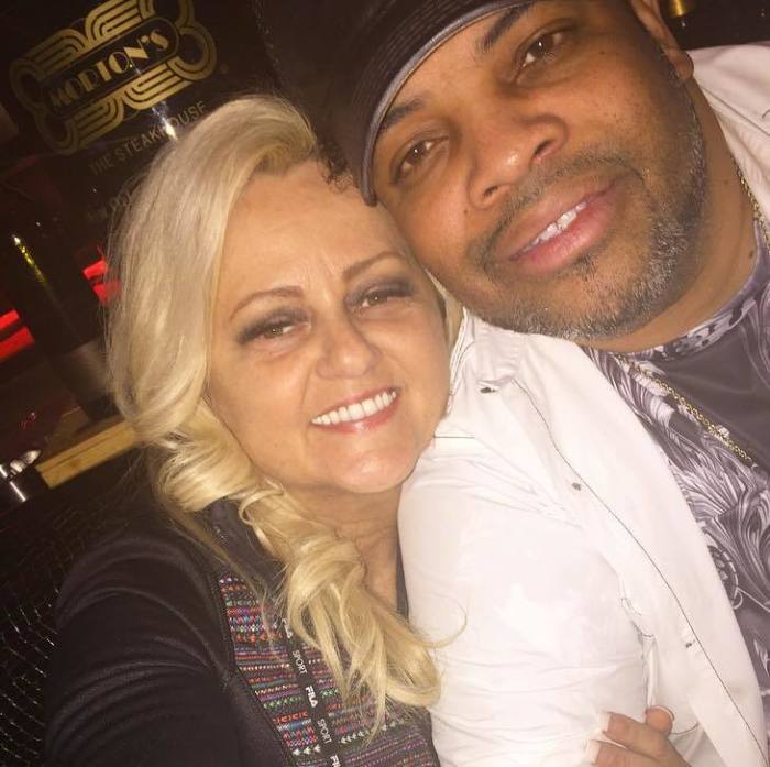 Vicki Yohe and David E Taylor pose for a photo posted December 23, 2018.