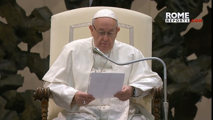 Pope Francis at the Vatican in January 2019.