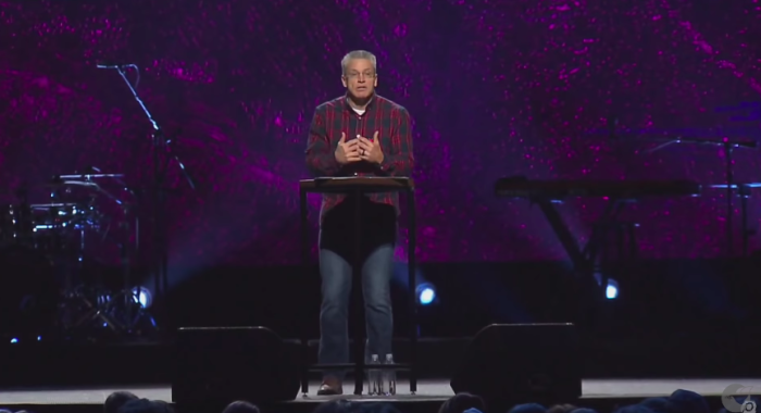 Gary Haugen, CEO and founder of International Justice Mission, speaks at Passion 2019 on Jan. 3, 2019