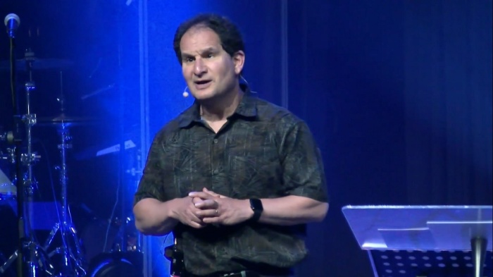 Pastor Rich Nathan of Vineyard Columbus speaking at Vineyard Nordic Summit 2018 in May 2018.
