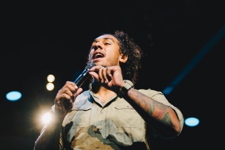 Former "For Today" vocalist Mattie Montgomery, founder of Awakening Evangelism. 