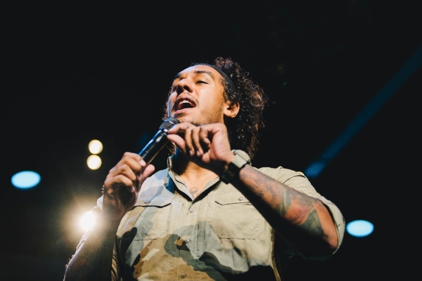 Former "For Today" vocalist Mattie Montgomery, founder of Awakening Evangelism. 