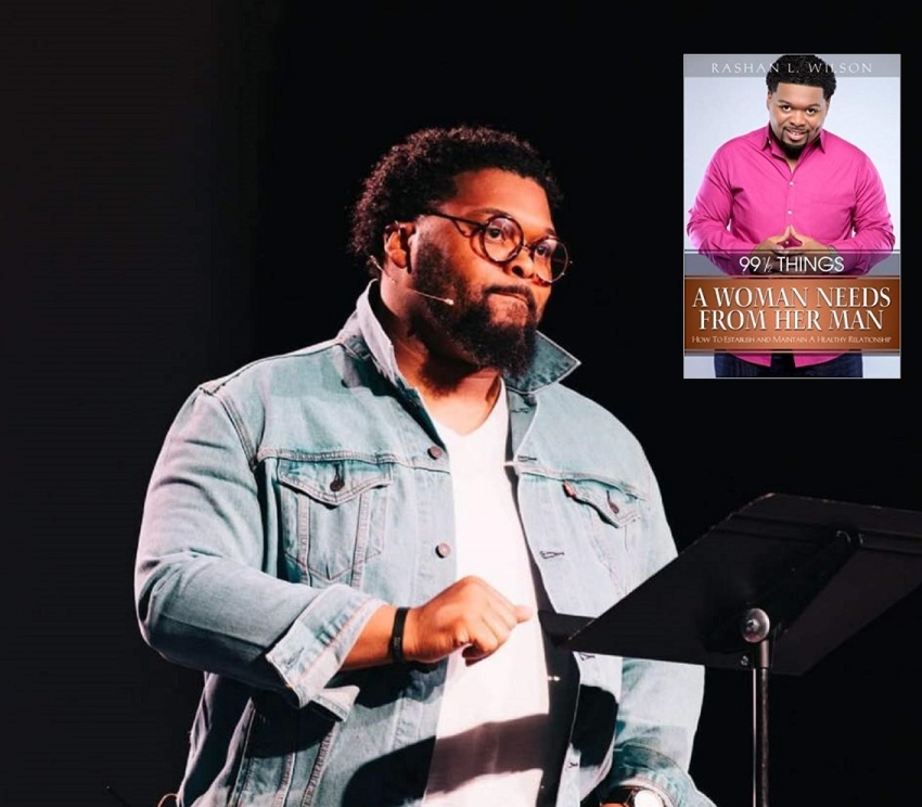 Pastor Rashan Wilson of Southside Impact Church in Charleston, S.C., has written books on maintaining healthy relationships.