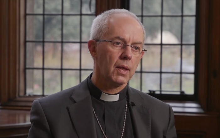 Archbishop of Canterbury Justin Welby interviewed by Premier on Sunday, January 20, 2019. 