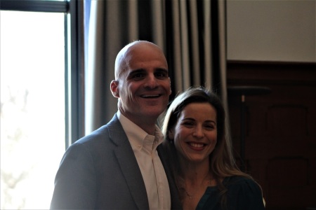 Rabbi Erica and her husband, Mark, are the benefactors of the Rabbi Erica and Mark Gerson L’Chaim (“To Life”) Prize for Outstanding Christian Medical Mission Service which comes with a half-million dollar grant. It is considered the largest award supporting clinical care in the world. Photo taken on Jan. 31, 2019, in New York City. 