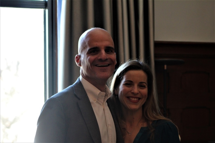 Rabbi Erica and her husband, Mark, are the benefactors of the Rabbi Erica and Mark Gerson L’Chaim (“To Life”) Prize for Outstanding Christian Medical Mission Service which comes with a half-million dollar grant. It is considered the largest award supporting clinical care in the world. Photo taken on Jan. 31, 2019, in New York City.